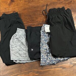 Bundle 5 size small joggers, skirts, shorts